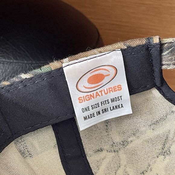 Vintage Remington Camouflage Hunting Adjustable Strapback Hat Cap Rare - Picture 10 of 11